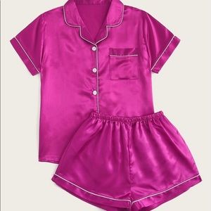 SHEIN Satin Pajama Set